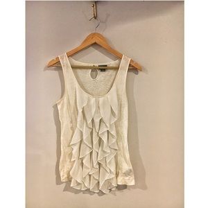 Anthropologie Deletta Waterfall Ruffle Camisole